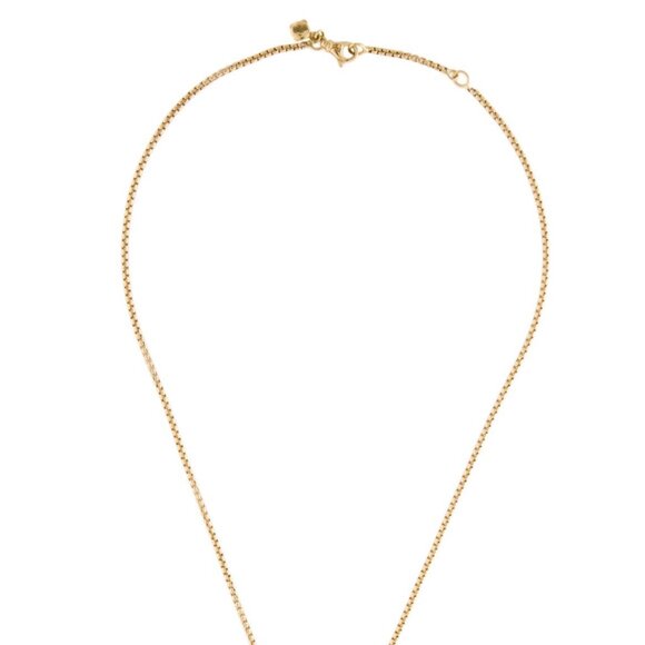 DAVID YURMAN 18K 750 GOLD DIAMOND 0.32CTW CROSSOVER CROSS PENDANT NECKLACE - Picture 6 of 9